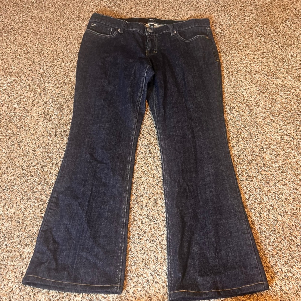 Mossimo Premium Denim Women's‎ Dark Wash Bootcut Jeans Size 10